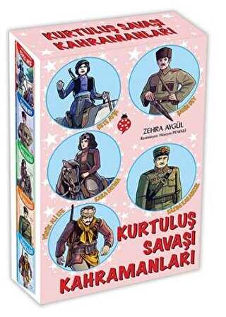 Kurtuluş Savaşı Kahramanları Seti 5 Kitap Takım - Uğurböceği Yayınları