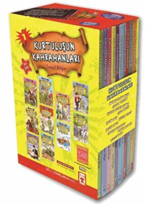 Kurtuluşun Kahramanları 1 10 Kitap Takım kapağı