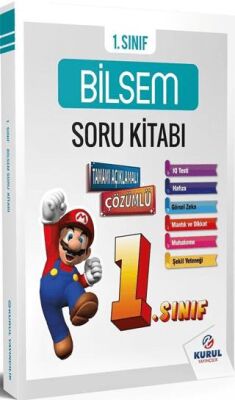 Kurul Yayıncılık 1. Sınıf Bilsem Çözümlü Soru Kitabı - 1