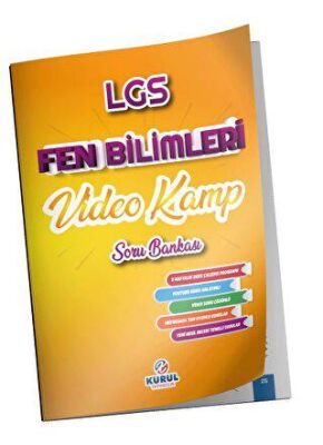 Kurul Yayıncılık 2023 LGS Video Kamp Fen Bilimleri Soru Bankası - 1