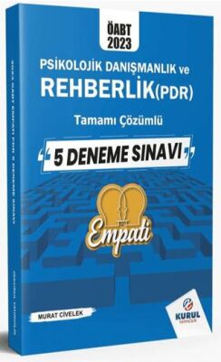 Kurul Yayıncılık 2023 ÖABT Empati Psikolojik Danışmanlık ve Rehberlik Çözümlü 5 Deneme Sınavı - 1