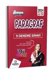 Kurul Yayıncılık 2024 Başucu Serisi Tüm Sınavlar İçin 9x20 Paragraf Denemeleri - Kurul Yayıncılık