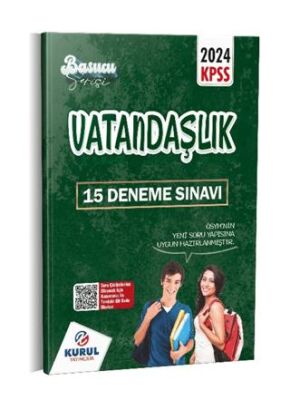 Kurul Yayıncılık KPSS Başucu Serisi Vatandaşlık Çözümlü 15 Deneme Sınavı - 1
