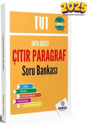 Kurul Yayıncılık 2024 TYT Orta Düzey Çıtır Paragraf Soru Bankası - 1