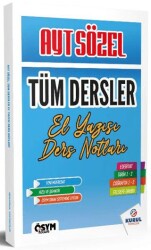 Kurul Yayıncılık 2025 AYT Sözel Tüm Dersler El Yazısı Ders Notları - Kurul Yayıncılık