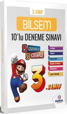 Kurul Yayıncılık 3. Sınıf Bilsem 10 lu Deneme Sınavı - 1