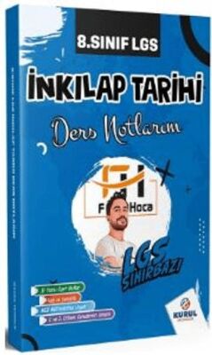 Kurul Yayıncılık 8. Sınıf LGS İnkılap Tarihi Sihirbazı Ders Notlarım - 1