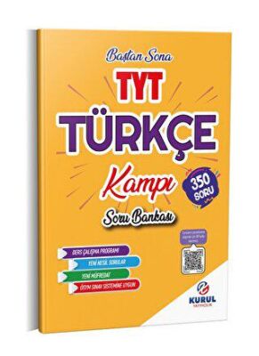 Kurul Yayıncılık TYT Kampı 350 Soruda Türkçe Soru Bankası - 1