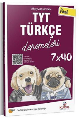 Kurul Yayıncılık YKS TYT Türkçe Final 7x40 Denemeleri - 1