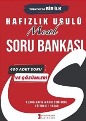 Kutup Yıldızı Yayınları Hafızlık Usulü Meal Soru Bankası - 400 Adet Soru ve Çözümleri - Kutup Yıldızı Yayınları