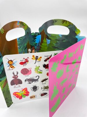 Kuzey 4571 Eğitici Sticker - Böcekler - 3