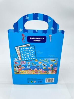 Kuzey 4571 Eğitici Sticker - Deniz Hayvanları - 3