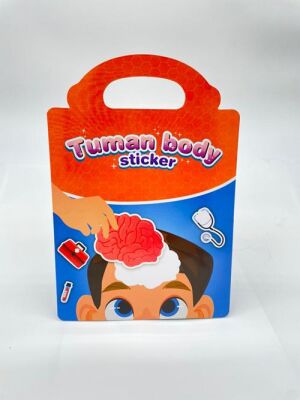 Kuzey 4571 Eğitici Sticker - İnsan Vücudu - 1