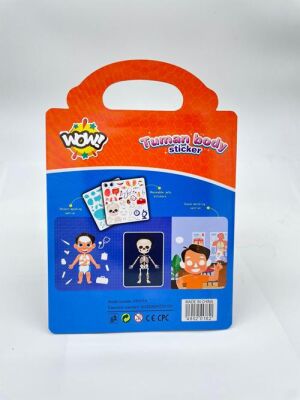 Kuzey 4571 Eğitici Sticker - İnsan Vücudu - 2