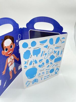 Kuzey 4571 Eğitici Sticker - İnsan Vücudu - 4