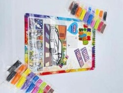 Kuzey Kum Boyama Kitabı A4 5 Yaprak Model-1 - Kuzey