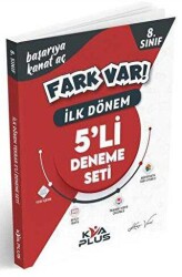 KVA 8. Sınıf İlk Dönem Fark Var 5`li Deneme Seti - Koray Varol Akademi