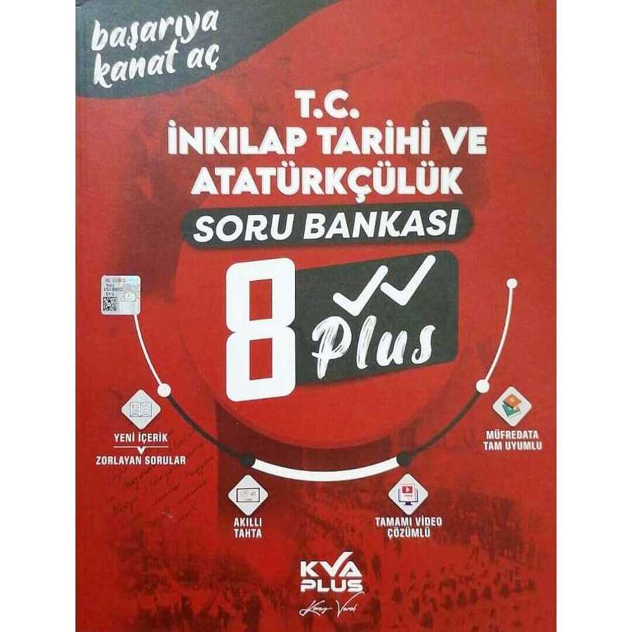 KVA Yayınları 8. Sınıf T.C. İnkılap Tarihi ve Atatürkçülük Plus Serisi Soru Bankası