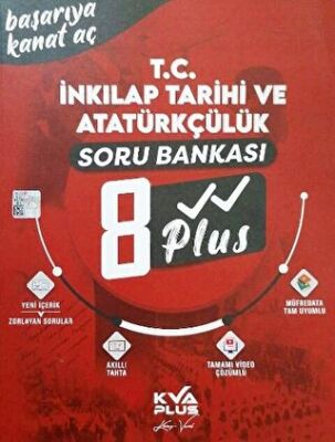 KVA Yayınları 8. Sınıf T.C. İnkılap Tarihi ve Atatürkçülük Plus Serisi Soru Bankası - 1