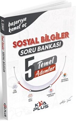 KVA Yayınları 5. Sınıf Sosyal Bilgiler Temel Adımlar Soru Bankası - 1