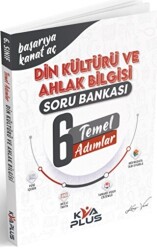 KVA Yayınları 6. Sınıf Din Kültürü ve Ahlak Bilgisi Temel Adımlar Soru Bankası - Koray Varol Akademi