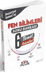 KVA Yayınları 6. Sınıf Fen Bilimleri Temel Adımlar Soru Bankası - Koray Varol Akademi