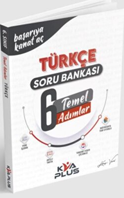 KVA Yayınları 6. Sınıf Türkçe Temel Adımlar Soru Bankası - 1