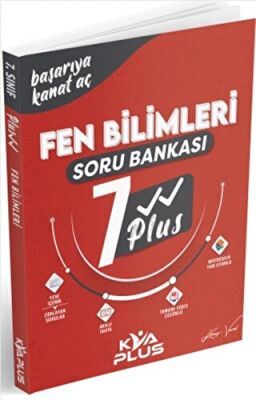 KVA Yayınları 7. Sınıf Fen Bilimleri Plus Serisi Soru Bankası - 1