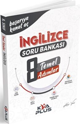 KVA Yayınları 8. Sınıf İngilizce Temel Adımlar Soru Bankası - 1