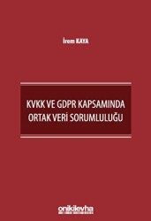 KVKK ve GDPR Kapsamında Ortak Veri Sorumluluğu - On İki Levha Yayınları