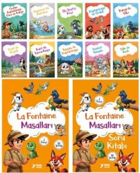 La Fontaine Masalları 10 Kitap - Yuva Yayınları