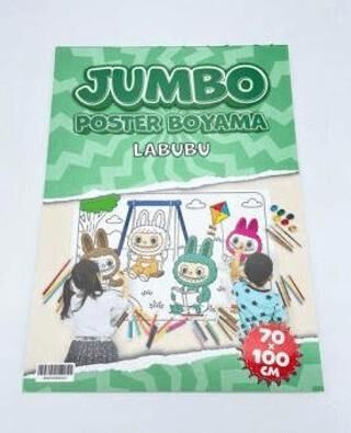 Labubu Jumbo Poster Boyama 70x100cm - 1