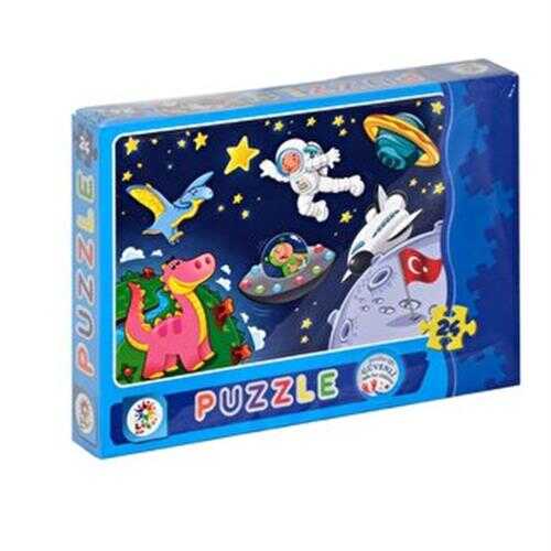 Laço Astronot 24 Parça Kutu PuzzleLc7138