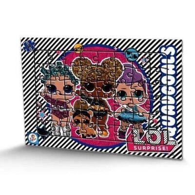 Laço Frame Puzzle Lol 48 Parça Lol7596 - 1