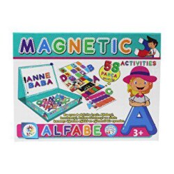 Manyetik Alfabe Aktivite Oyun Seti 58 Parça - Laço