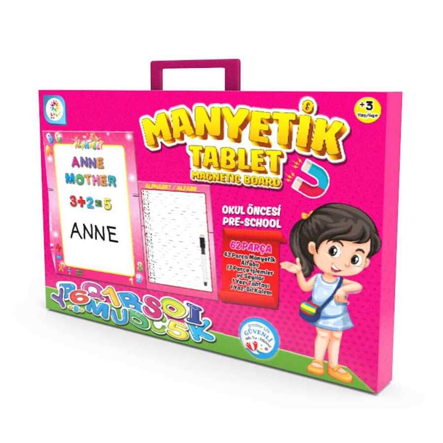 Laço Manyetik Tablet Pembe Lc7164 - 2