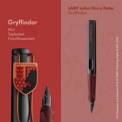 Lamy Safari Harry Potter Dolma Kalem Gryffindor M Uc - 3