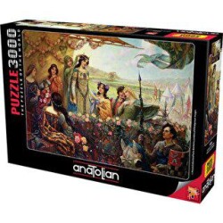 Anatolian Puzzle Lancelot & Guinevere 3000 Parça Puzzzle 4929 - Anatolian