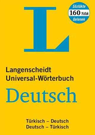 Langenscheidt Universal-Worterbuch Türkisch Türkisch-Deutsch - Deutsch-Türkisch