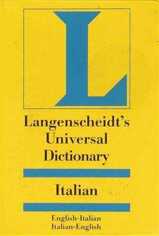 Langenscheidt`s Universal Dictionary Italian