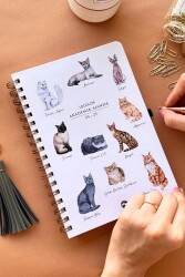Le Color Akademik Ajanda Spiralli 24-25 Kedi - Le Color