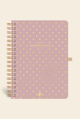 Le Color Akademik Ajanda Spiralli 24-25 Shine Mor - 2