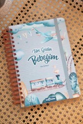 Le Color Bebek Anı ve Anne Hamile Günlüğü Albüm Defter Erkek - Le Color