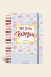 Le Color Bebek Anı ve Anne Hamile Günlüğü Albüm Defter Pembe - 2