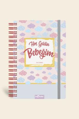Le Color Bebek Anı ve Anne Hamile Günlüğü Albüm Defter Pembe - 2