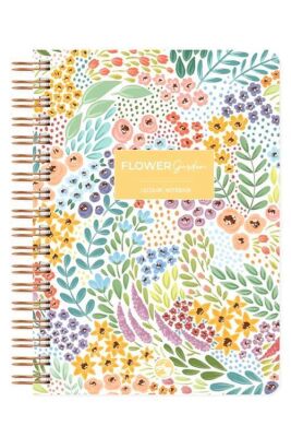 Le Color Botanical Spiralli Defter Çizgili Sarı - 1