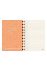 Le Color Botanical Spiralli Defter Çizgili Sarı - 2