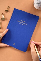 Le Color Keten Akademik Ajanda Limited Edition Ciltli Mavi - Le Color