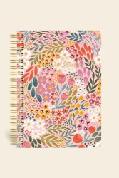 Le Color Süresiz Planlayıcı Spiralli Ajanda Defter Botanical - 1