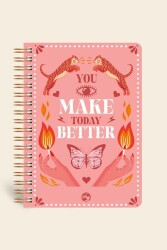 Le Color Utopia Spiralli Defter Düz Make Better - Le Color